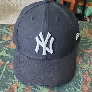 New Era Blue Cap with White Logo